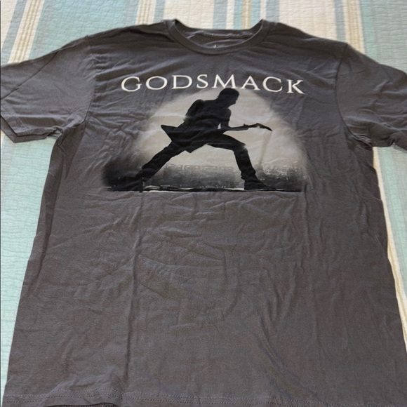 Godsmack Gray Short Sleeve Concert Tee NWOT - Picture 1 of 5